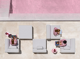 Центровой модуль дивана Ploid