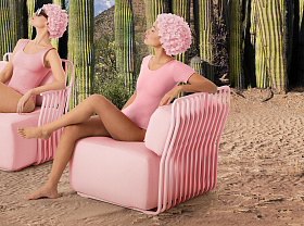 Кресло Grill уличное без подлокотников