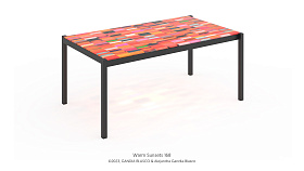 Стол уличный прямоугольный Iris 160