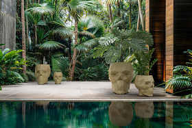 Кашпо Skull Nano