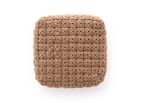 Пуф Momos светло-коричневый