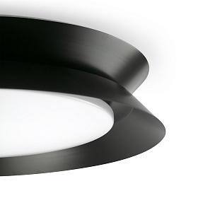 Потолочный светильник TENDER черный LED 24W 2700K