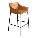 Барный стул 4145/CS931A коричневый из экокожи