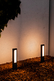 Уличный светильник Nanda 50 см темно-серый