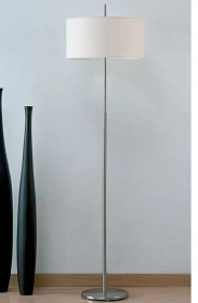 Торшер Nautic никель/белый