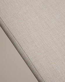 Трехместный уличный диван Vathi с левым шезлонгом цвета таупе, 250 x 159 см