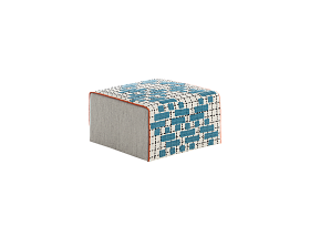 Пуф маленький Bandas C бирюзовый