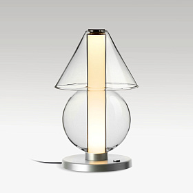 Настольная лампа Fragile S 2700K основание алюминиевое, плафоны Cone, Sphere