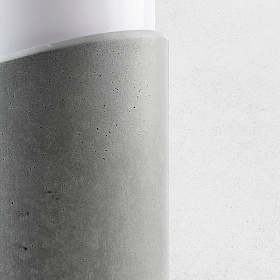 Лампа-маяк Post серый