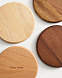 Набор из 4 подставок Nover из акации
