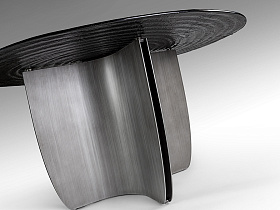 Night Обеденный стол 150D- свинцово-серый