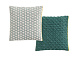 Подушка Silai голубой - зеленый 50x50