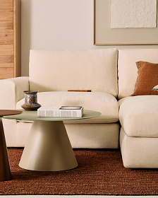 Alea 3-местный модульный диван с правым шезлонгом и съемным чехлом 220 см