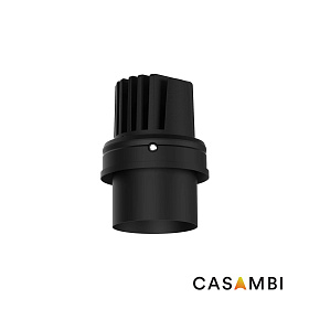 Встраиваемый светильник ELIOS TUBE IP54 7W черный 15є 2400K-6000K CASAMBI