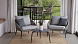 Барный стул RODONA BEIGE-CARBON