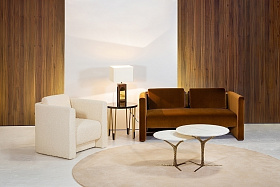 Настольная лампа Metropolitan Translucent Dark Brown Oak