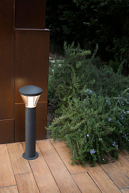 Ландшафтный светильник Shelby темно-серый 