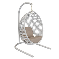 Корзина для подвесного кресла Dynasty WHITE mushroom