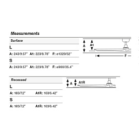 Heywood M Вентилятор из белого/светлого дерева с двигателем постоянного тока