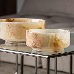 Набор из 2-х подносов 32637 из оникса