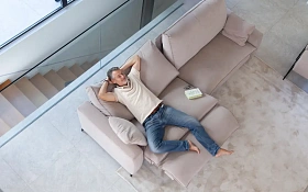 Диван с реклайнером Selene 2V+2LR