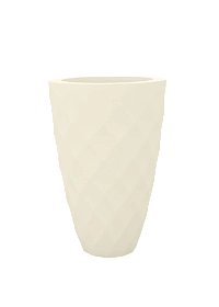 Кашпо Vases Nano матовое Ecru Ø14x28