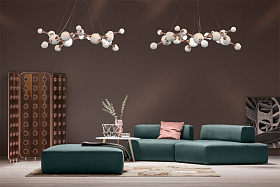 Потолочная люстра Atomic Round