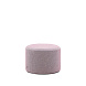 Пуф Kaeli фиолетовый со съемным чехлом Ø60 см