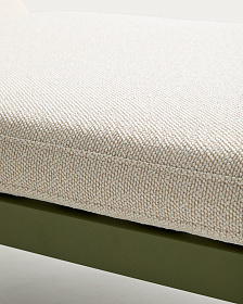 Шезлонг Kionia из зеленого алюминия