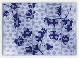 Синий ковер Atraves