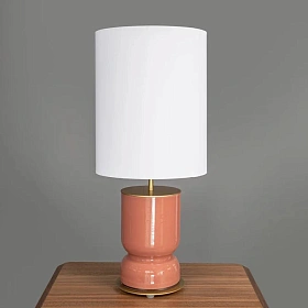 Настольная лампа Got золотой металл /Отделка persimon абажур 11532