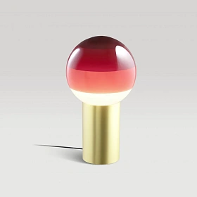 Настольный светильник Dipping Light Burgundy-матовая латунь