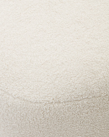 Martina Пуф для ног из необработанной ткани букле 123 x 85 см