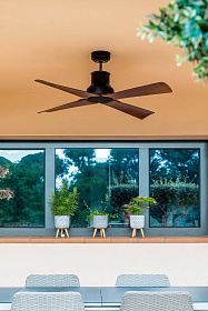 Коричневый потолочный вентилятор Winche