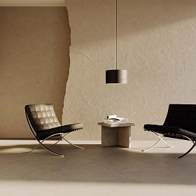 Подвесной светильник Rems 1L темно-коричневая кожа