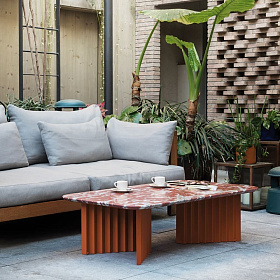 Журнальный столик Plec Large/Steel