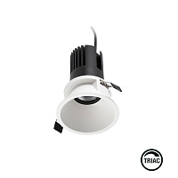 Tulipa Белый встраиваемый даунлайт 7W 15° 4000K CRI90 TRIAC