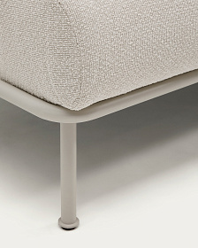 Диван Aurum 3-местный цвета экрю с откидным подголовником 234  см