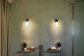 Бра Brume серый металлик