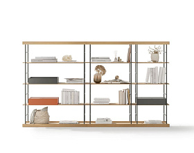 Стеллаж Bost из натурального дуба