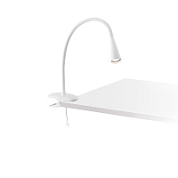Светильник с зажимом Lena белый