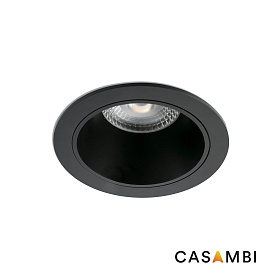 Встраиваемый светильник KIMO 15W черный 12є 3000K CRI90 CASAMBI