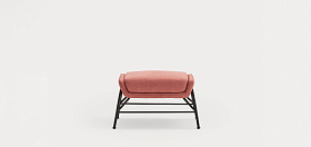 Банкетка Sadira коралловая