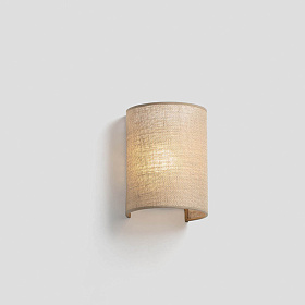 Вертикальное круглое бра из джута Otton R