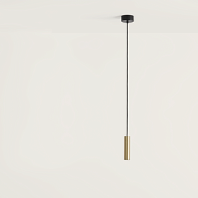 Подвесной светильник Maru латунный металл