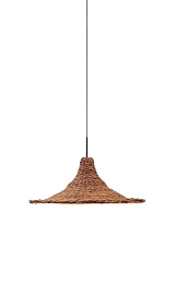 Bladia Абажур для подвесного светильника из ротанга с натуральной отделкой Ø70 см