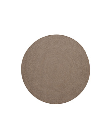 Ковер Despas из синтетических волокон бежевый Ø150 см