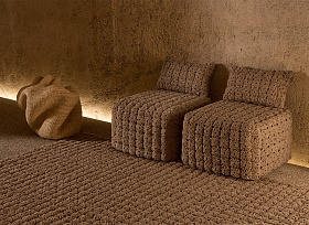 Пуф Momos светло-коричневый