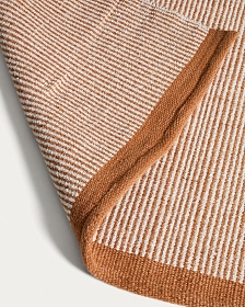 Ковер Tinei в оранжевую полоску, 100% ПЭТ, 200 x 300 см