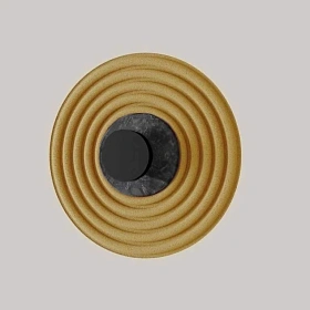 Бра Tico A1095/50 черный металл, черный мрамор